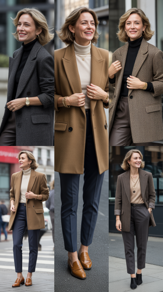 Oversized Blazer as Outerwear