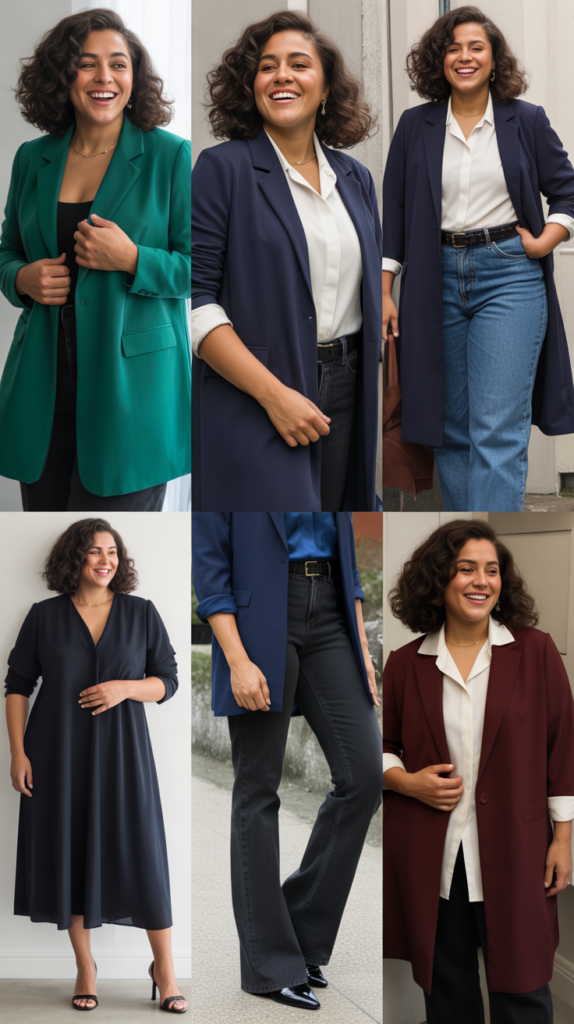  Structured Blazers and Long Cardigans