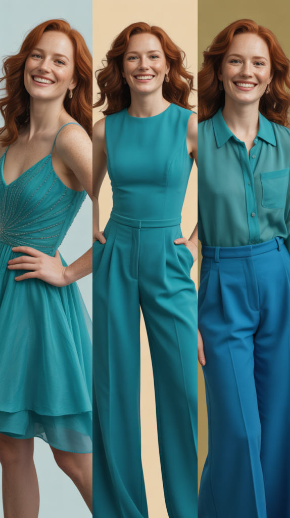 Teal and Turquoise Color Pop