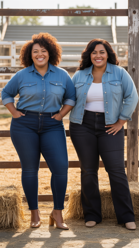 Mixed Denim Textures