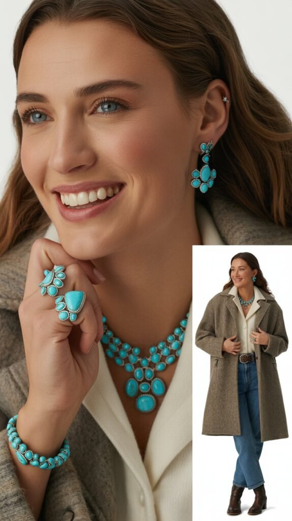 Denim Jacket with Maxi Dress