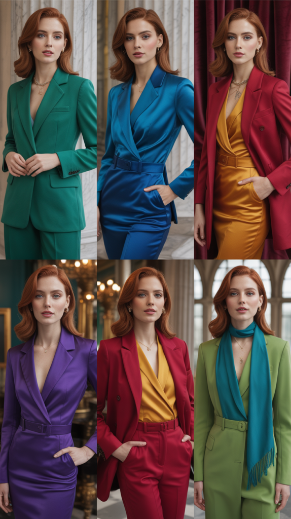 Jewel-Toned Mix for Bold Statements