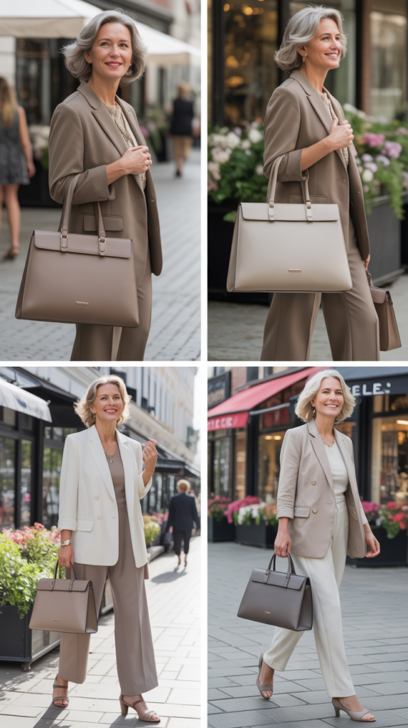 Structured Shoulder Bag