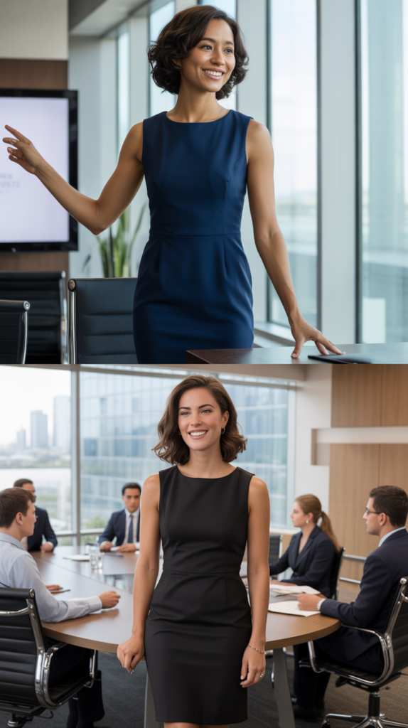 Sleeveless Sheath Dress