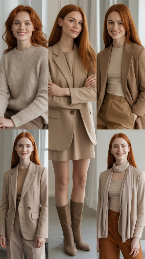  Beige and Tan Monochrome