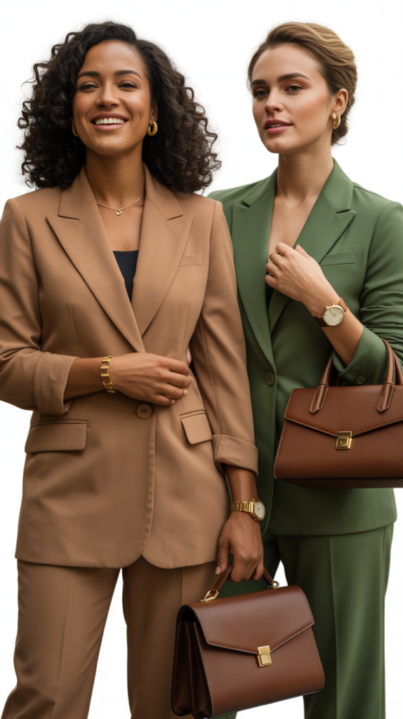 The Monochromatic Power Suit