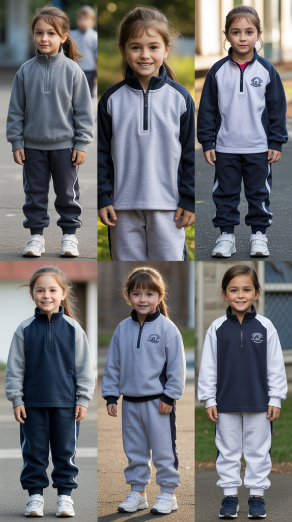 Joggers and Quarter-Zip Pullover