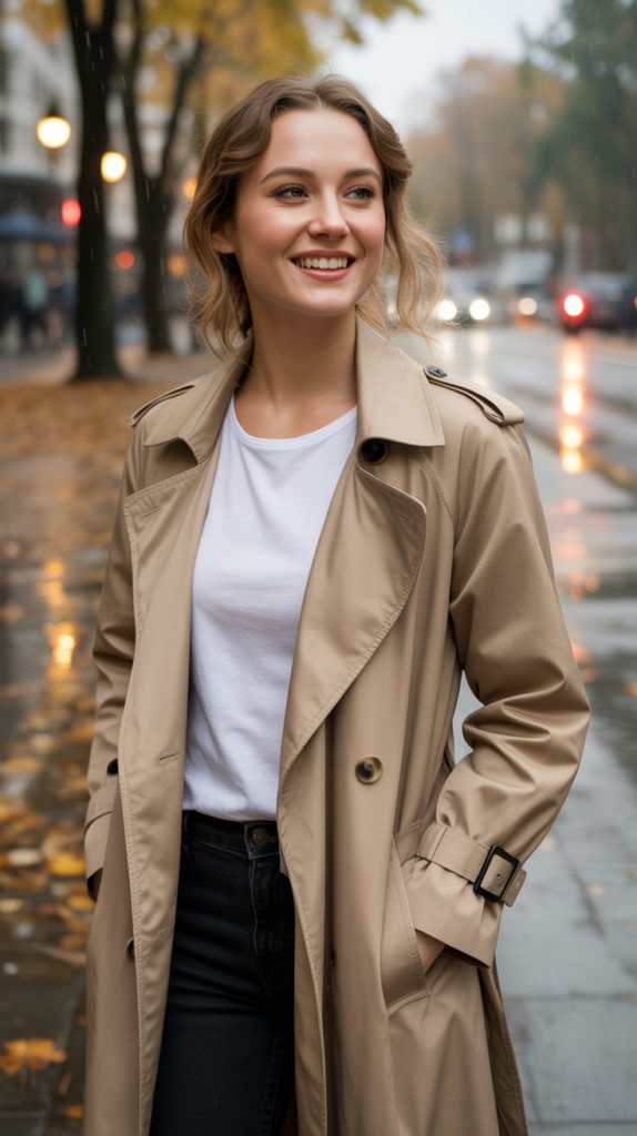 Trench Coat Over Anything