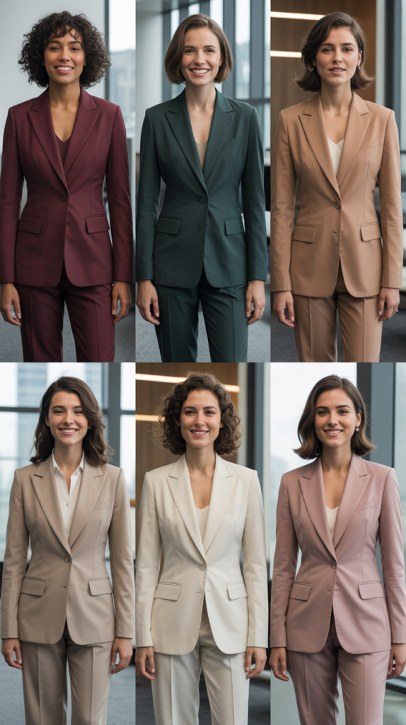 The Monochromatic Suit in Modern Colors
