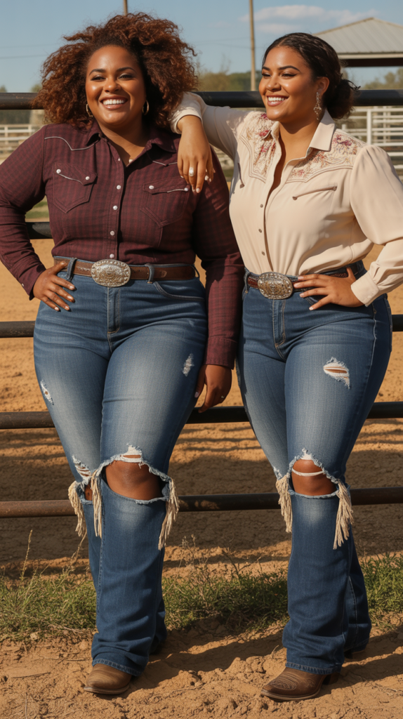  Distressed Denim Styling