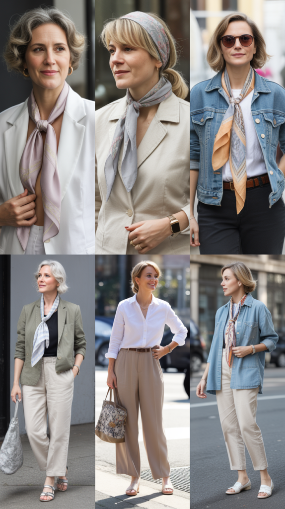  Lightweight Scarves as Styling Tools