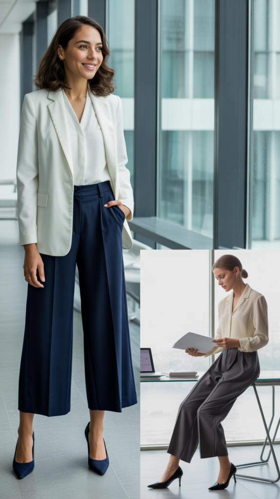 The Culottes with Structured Top