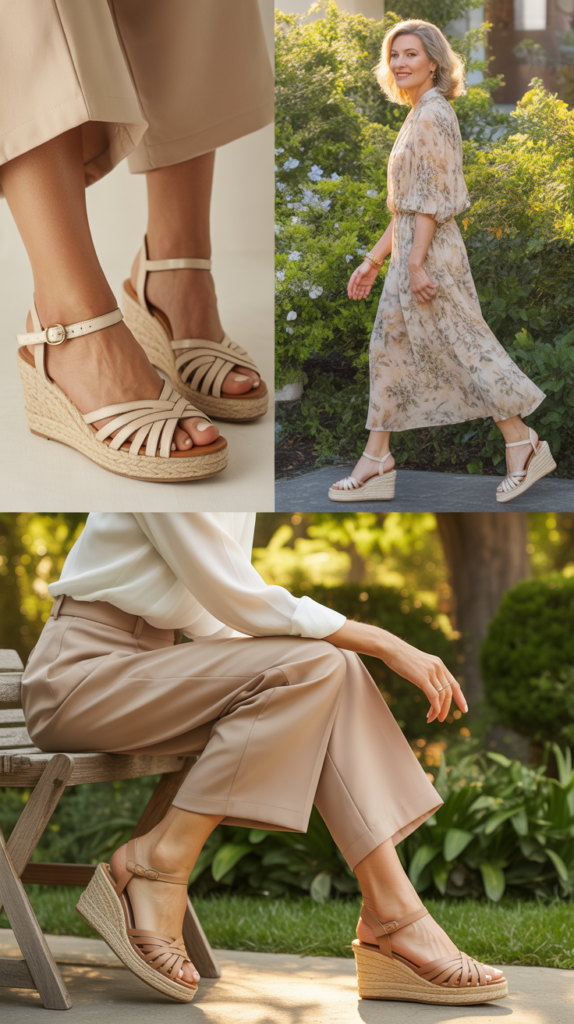 Comfortable Wedge Sandals