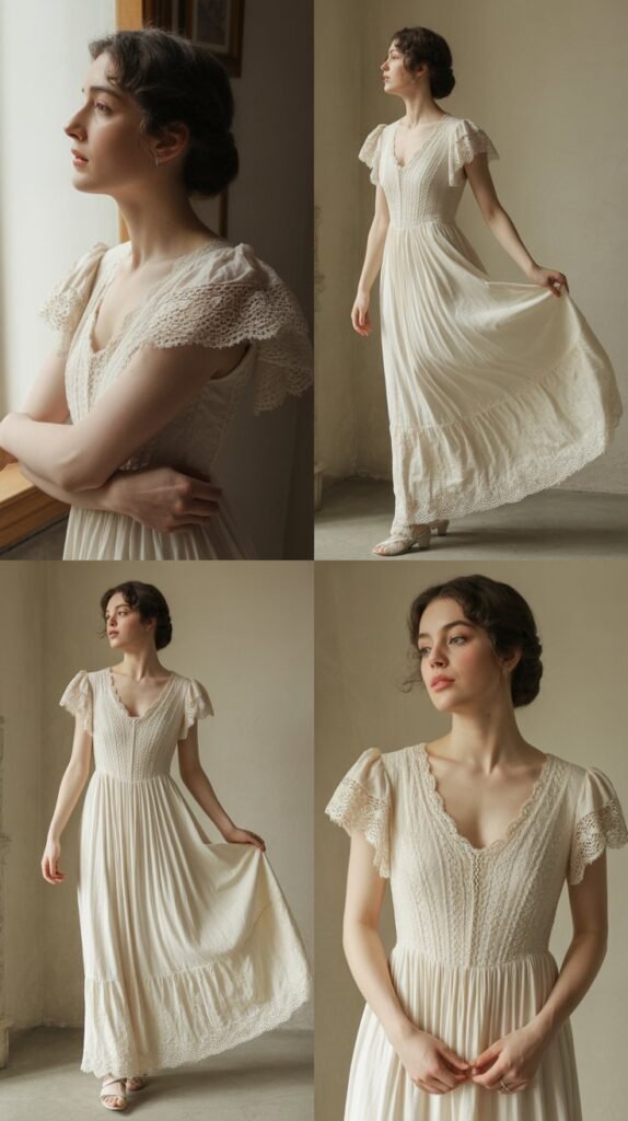 Lace Dress Romanticism