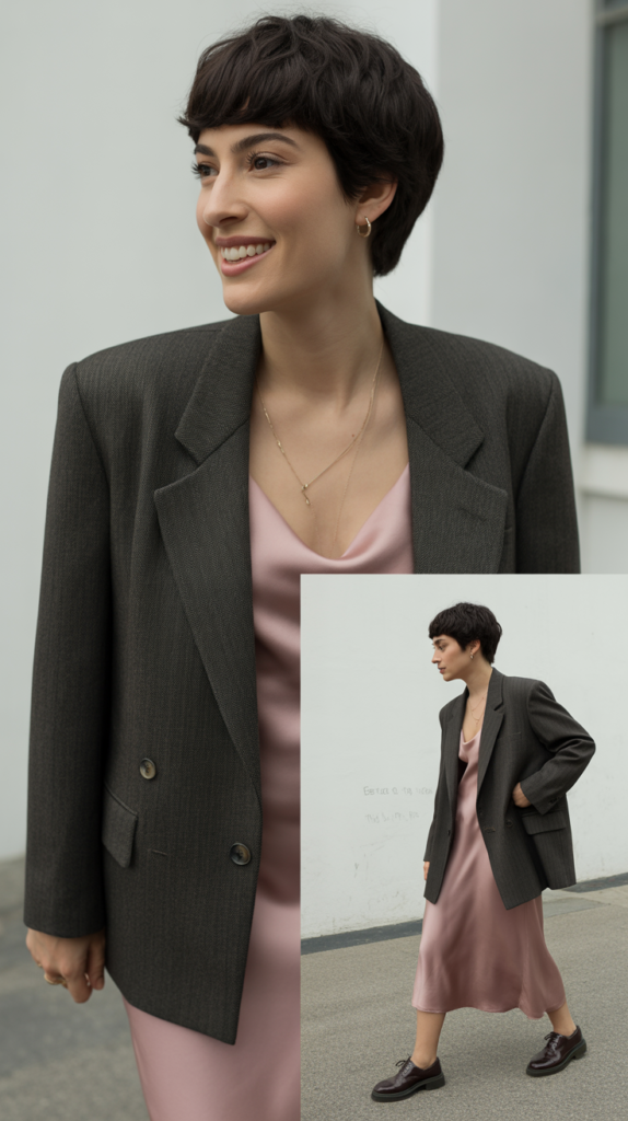 Mixing Masculine and Feminine Pieces