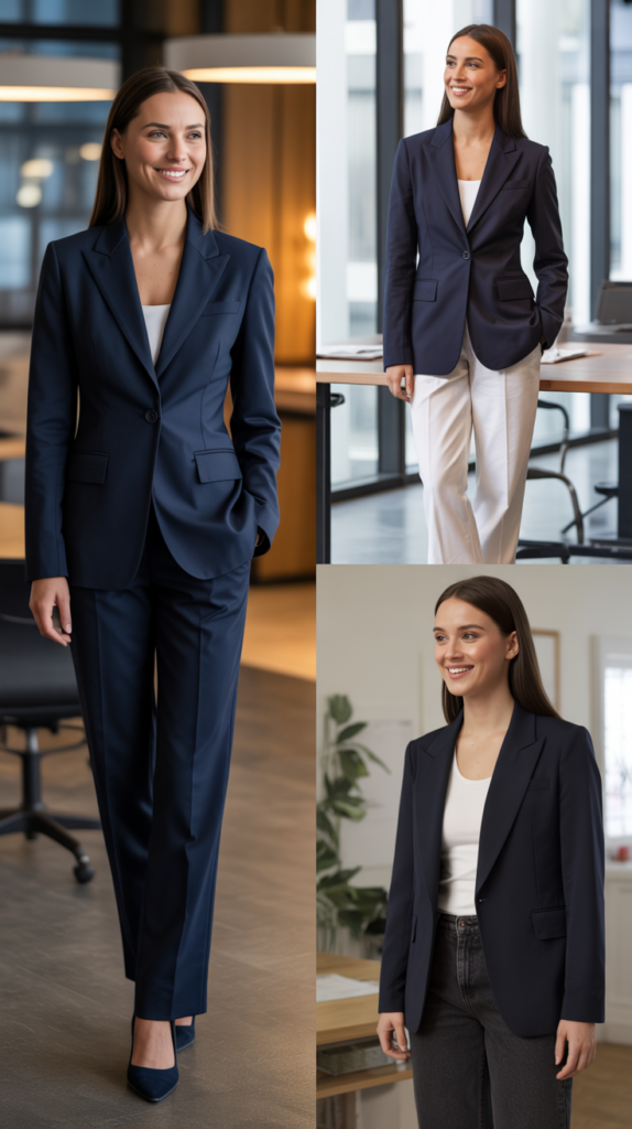 The Tailored Blazer with Trousers