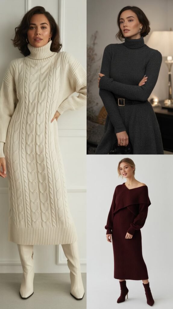 Sweater Dress Sophistication