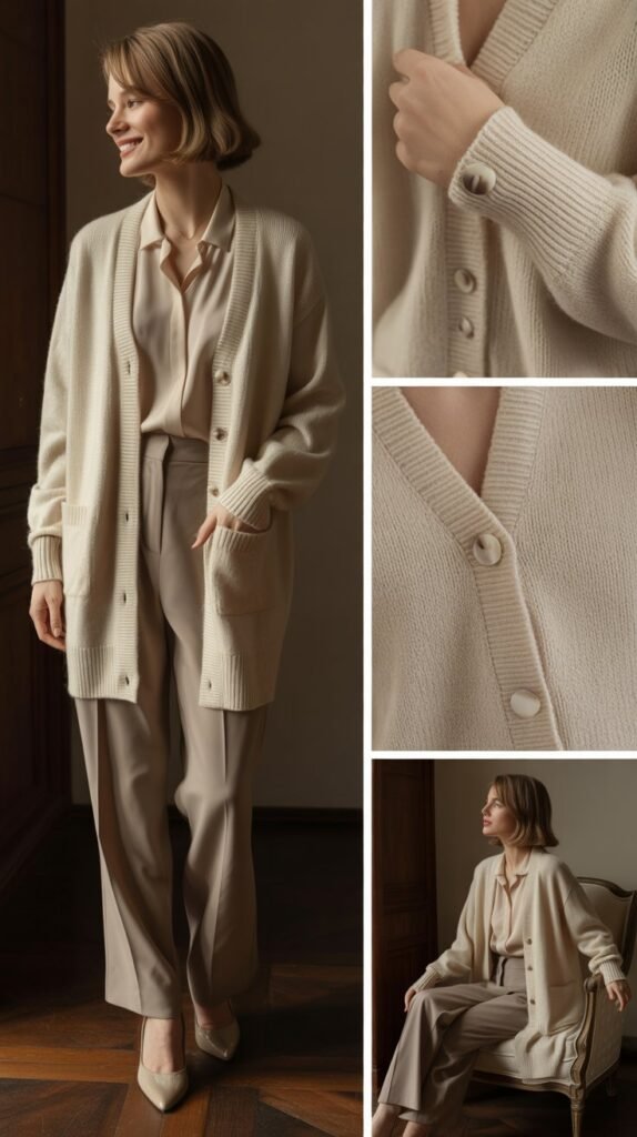Cardigan Sweater Sophistication