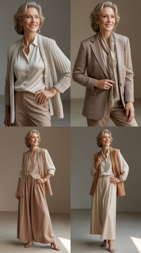 Layered Textures in Similar Tones