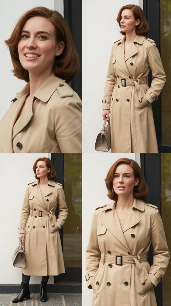 The Classic Trench Coat Look