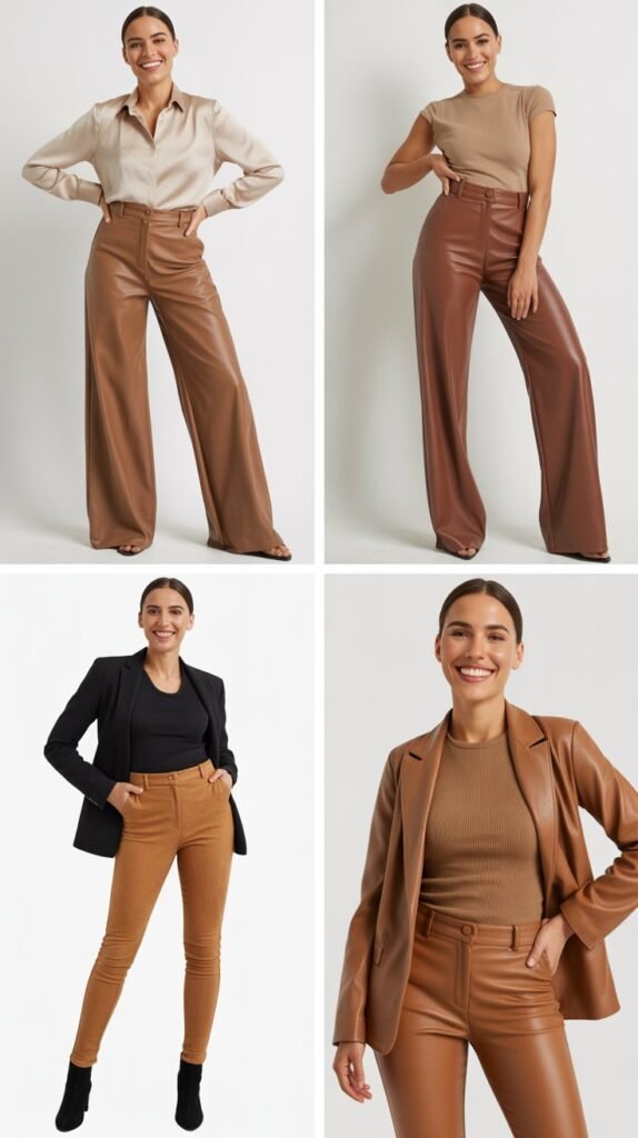 The Leather or Suede Pants Power Move