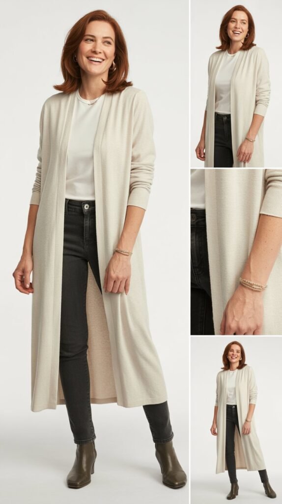 The Long Cardigan Outfit