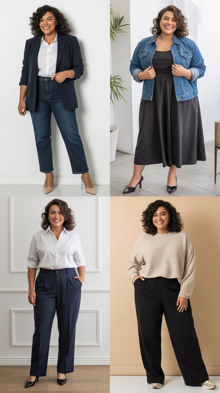 26 Style Smart Plus Size Casual Outfits That Look Put Together