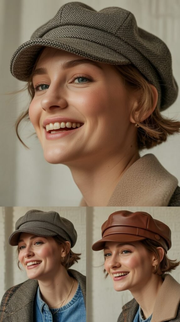 Newsboy Caps and Cabbie Hats