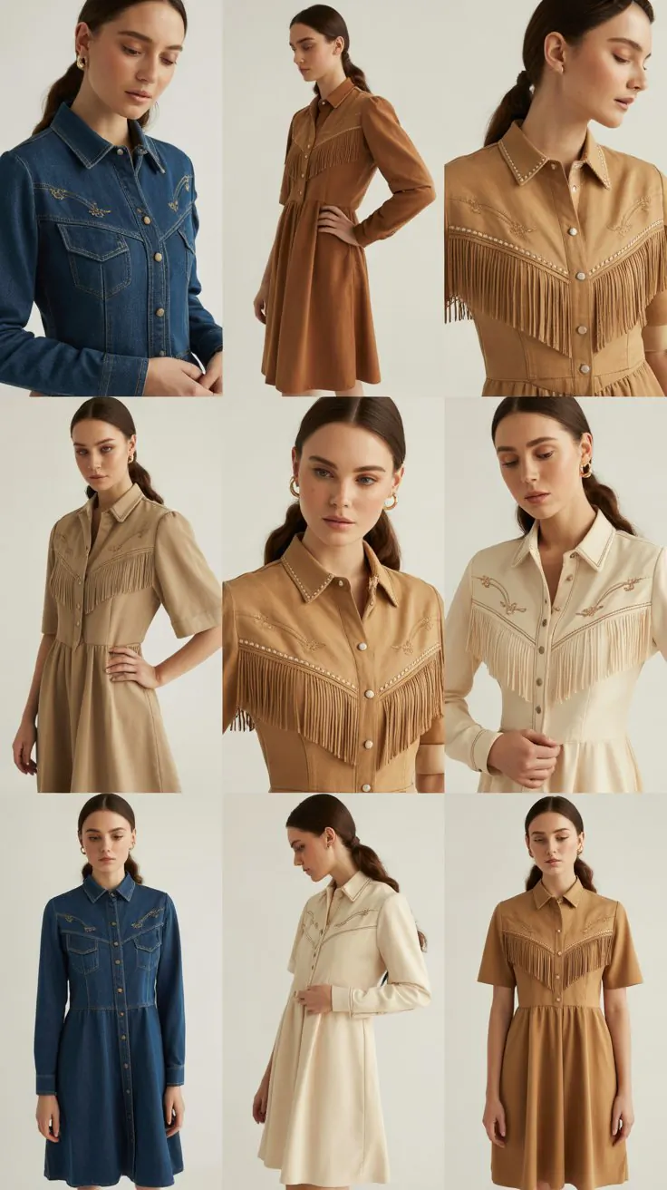 26 Polished Western Dresses for Women Who Love Classy Style