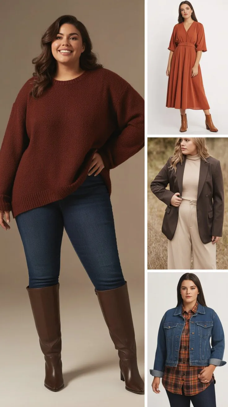 24 Fall Ready Plus Size Fashion Looks Perfect for the Season