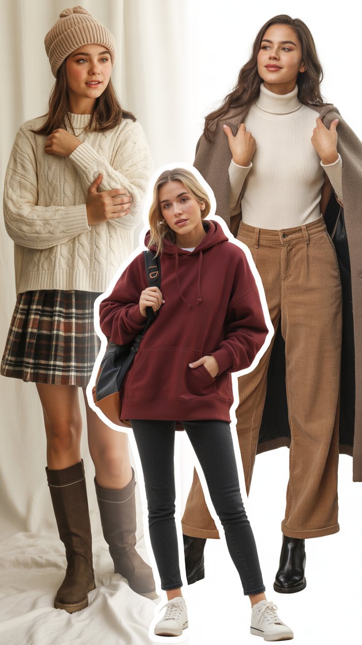 23 Cozy Winter School Outfit Inspo for Girls