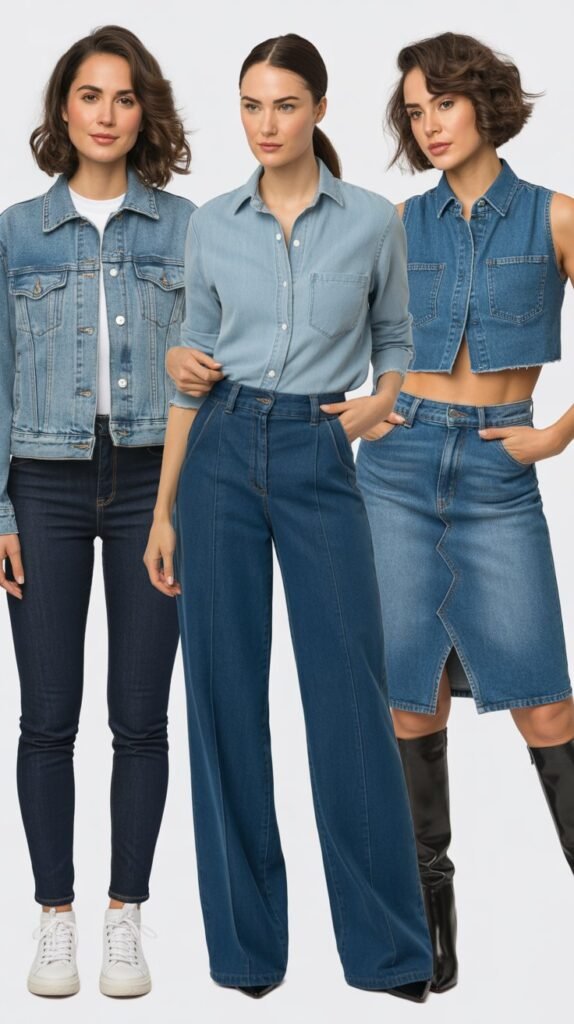 Denim-on-Denim Combinations