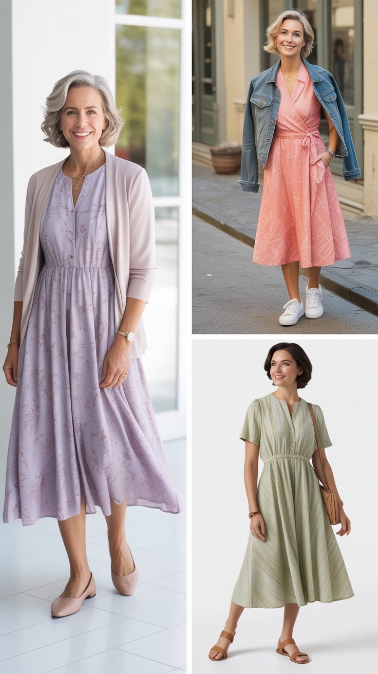23 Casual Spring Dress Ideas for Women Over 50
