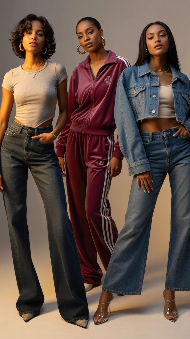 22 Early 2000s Fall Fits Black Women Wore