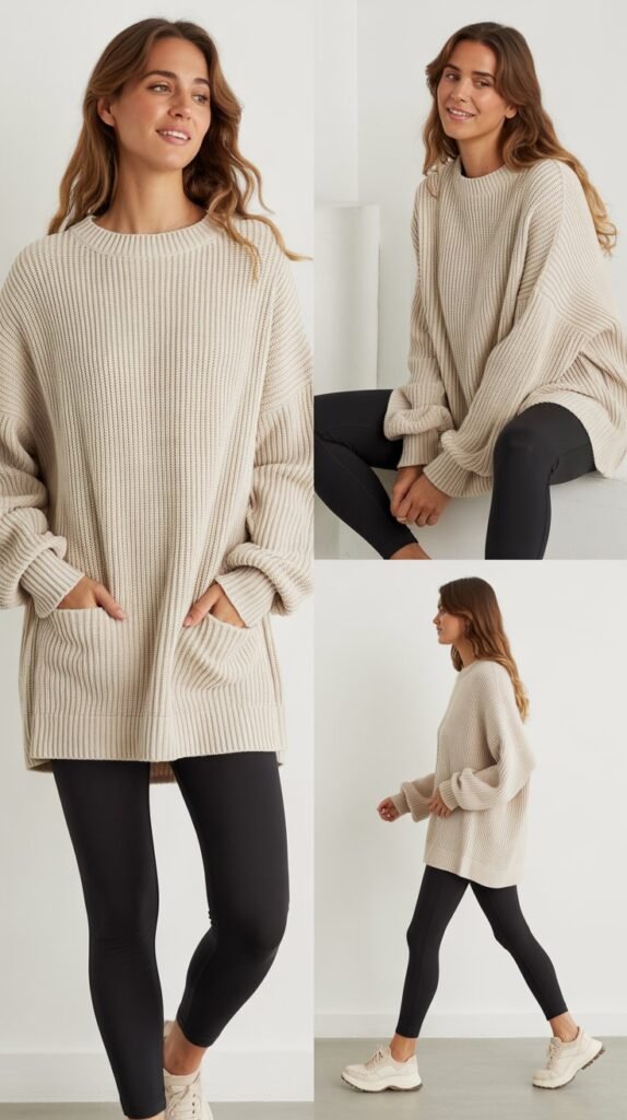 Oversized Sweater with Leggings