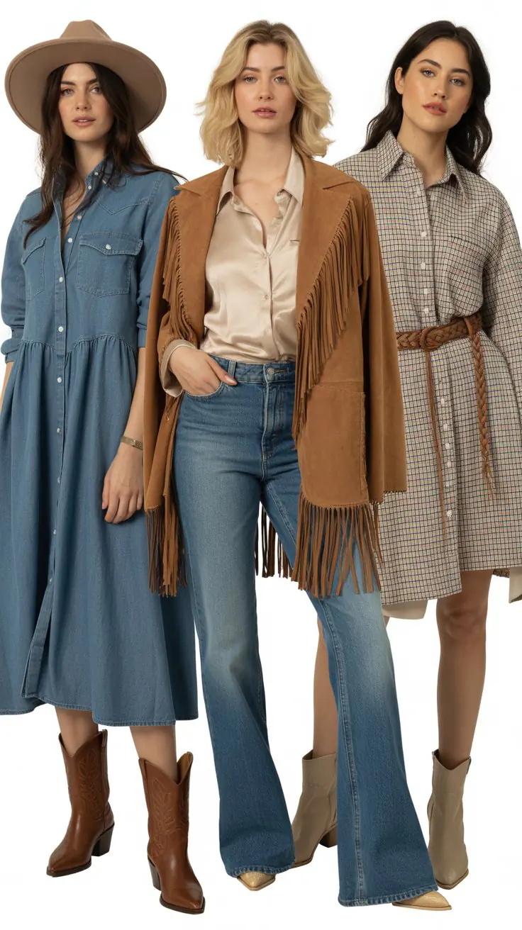 27 Effortless Western Outfits Women Wear on Repeat