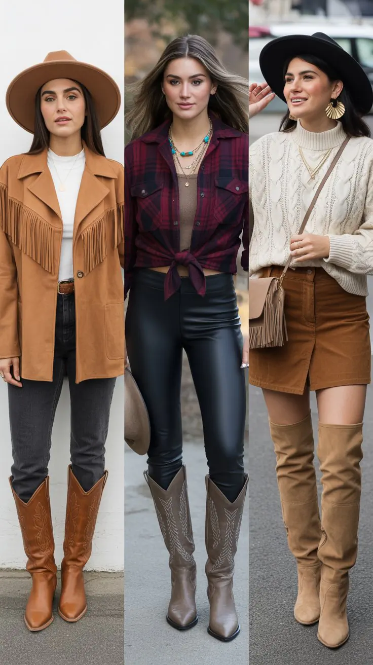 28 Trendy Fall Western Outfits Women Are Pinning Now