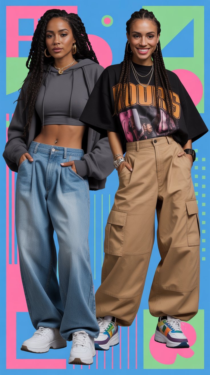 27 Baggy 2000s Outfits Black Women Made Iconic