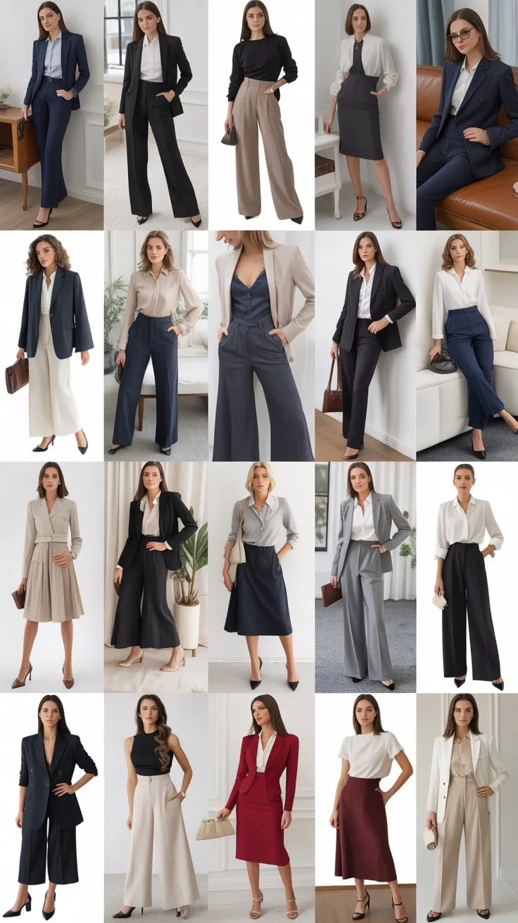 23 Work Outfit Ideas for Women That Instantly Look Put-Together
