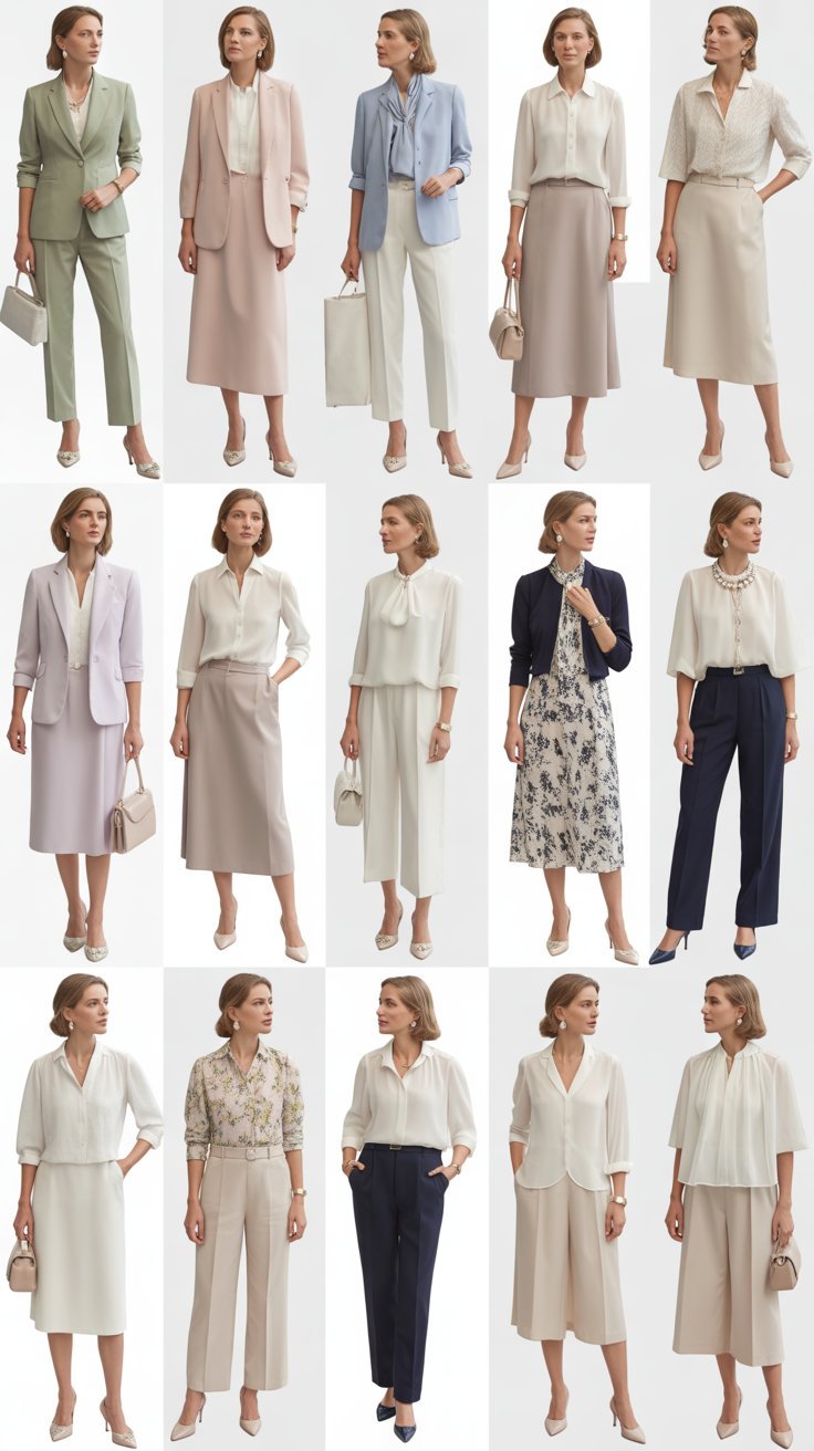 18 Polished Spring Office Looks for Women Over 50