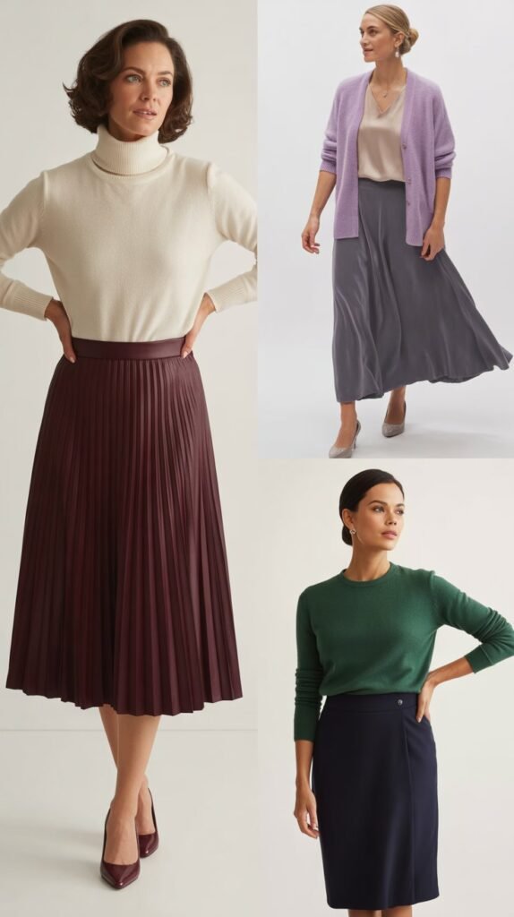  Sweater and Skirt Combination