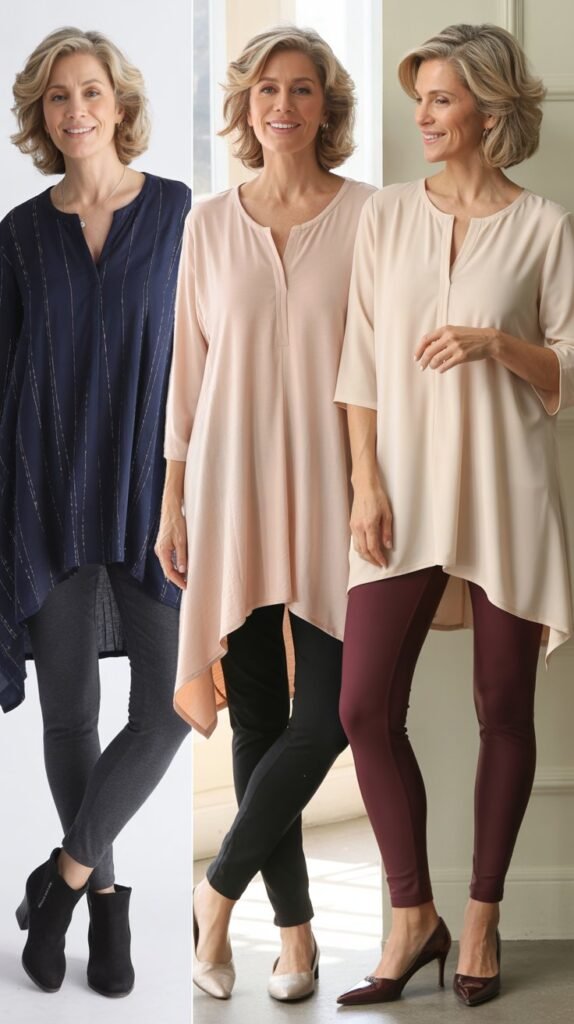 Tunic and Legging Comfortable Chic