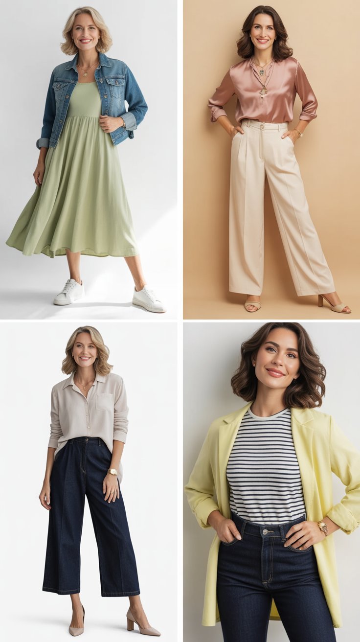 23 Effortless Spring Looks for Women Over 40