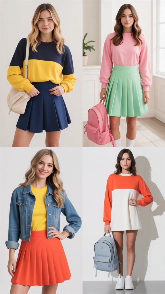 Color-Blocking Technique