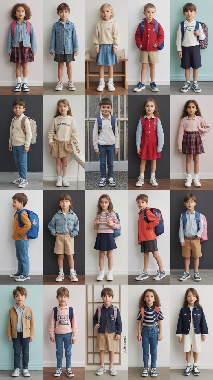 22 Stylish School Outfit Ideas Kids Love