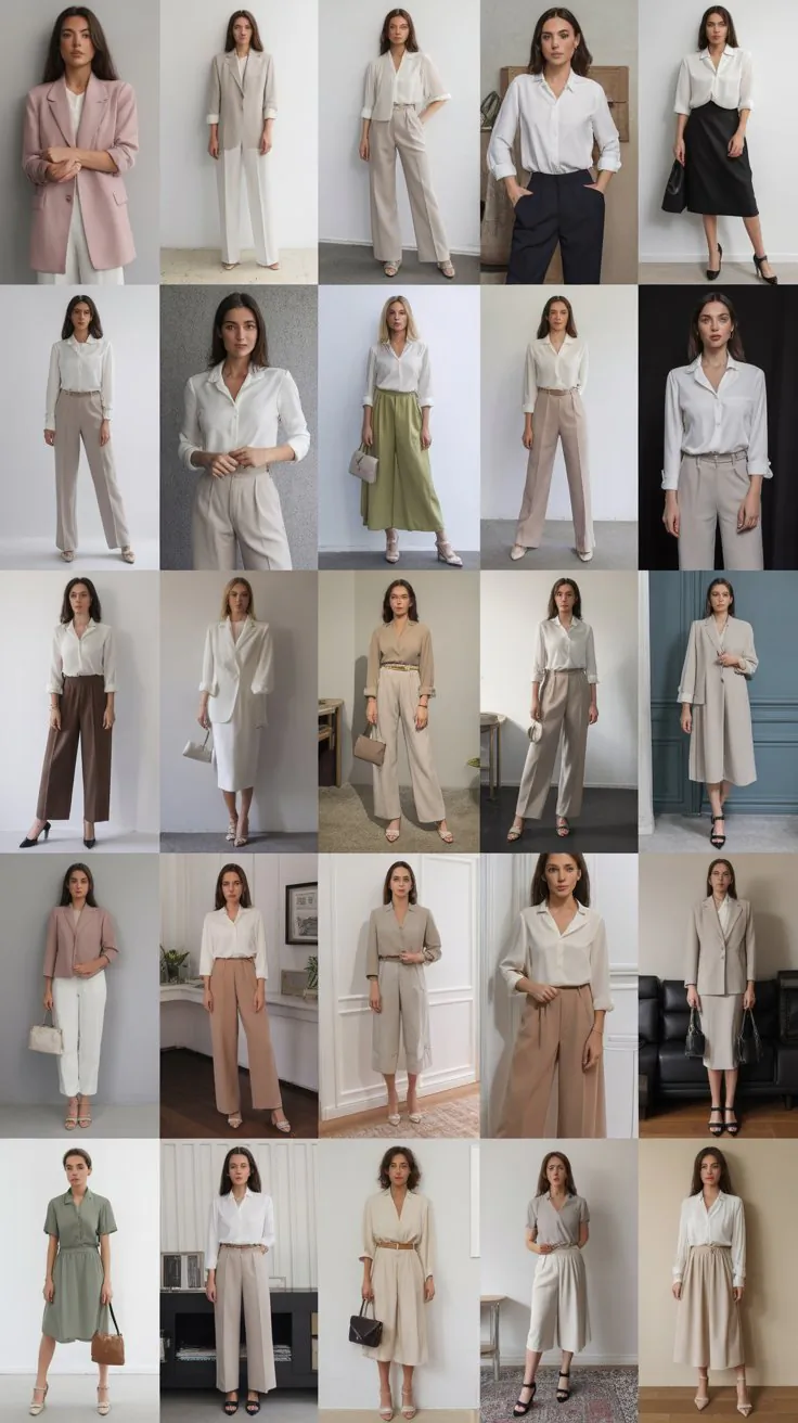 21 Chic Spring Office Outfits for Women to Copy