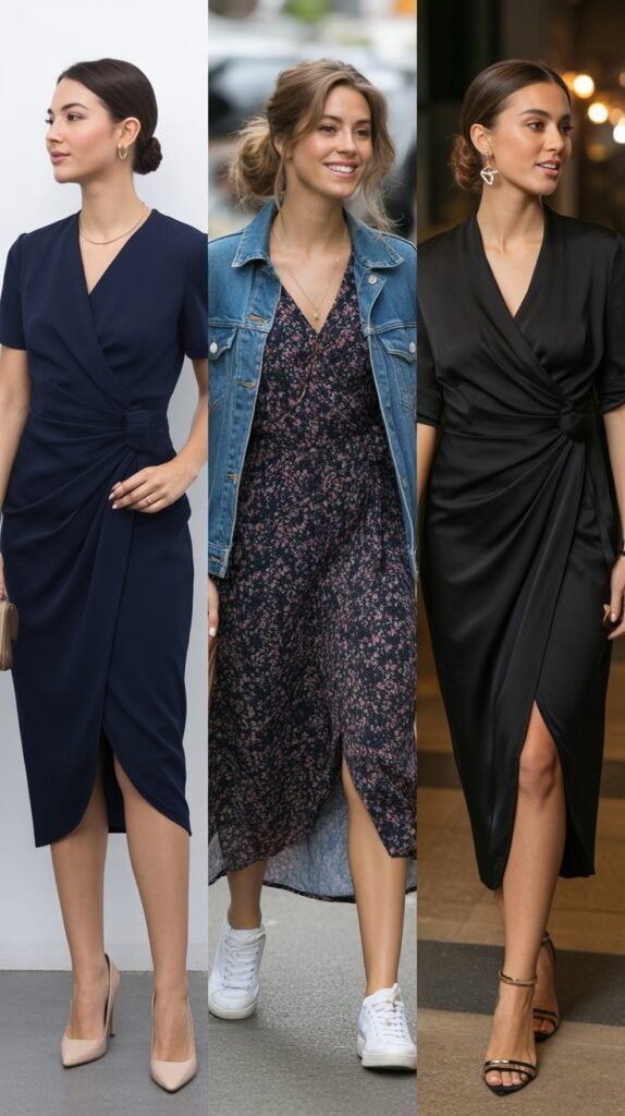 The Wrap Dress Versatility