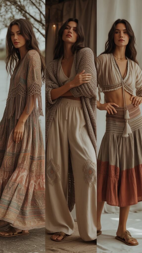 Bohemian Layers and Textures