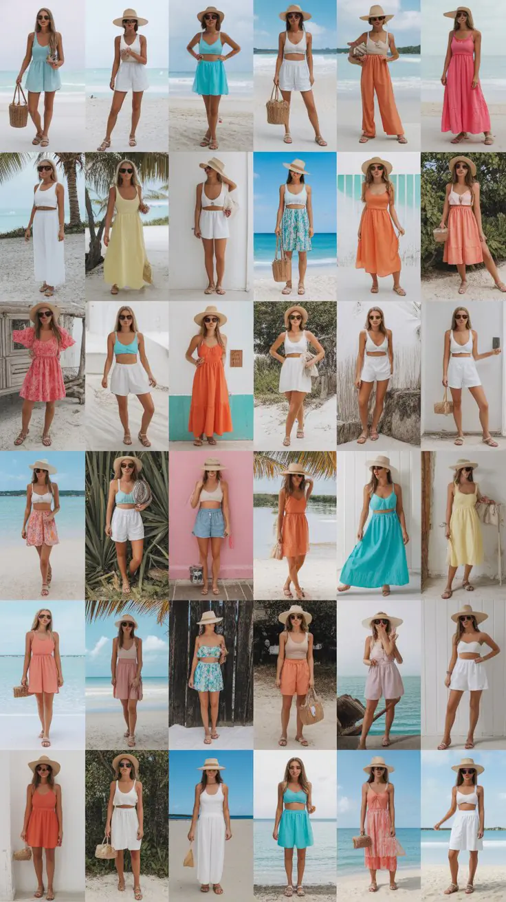 32 Cute Beach Outfit Ideas Women Are Pinning Like Crazy