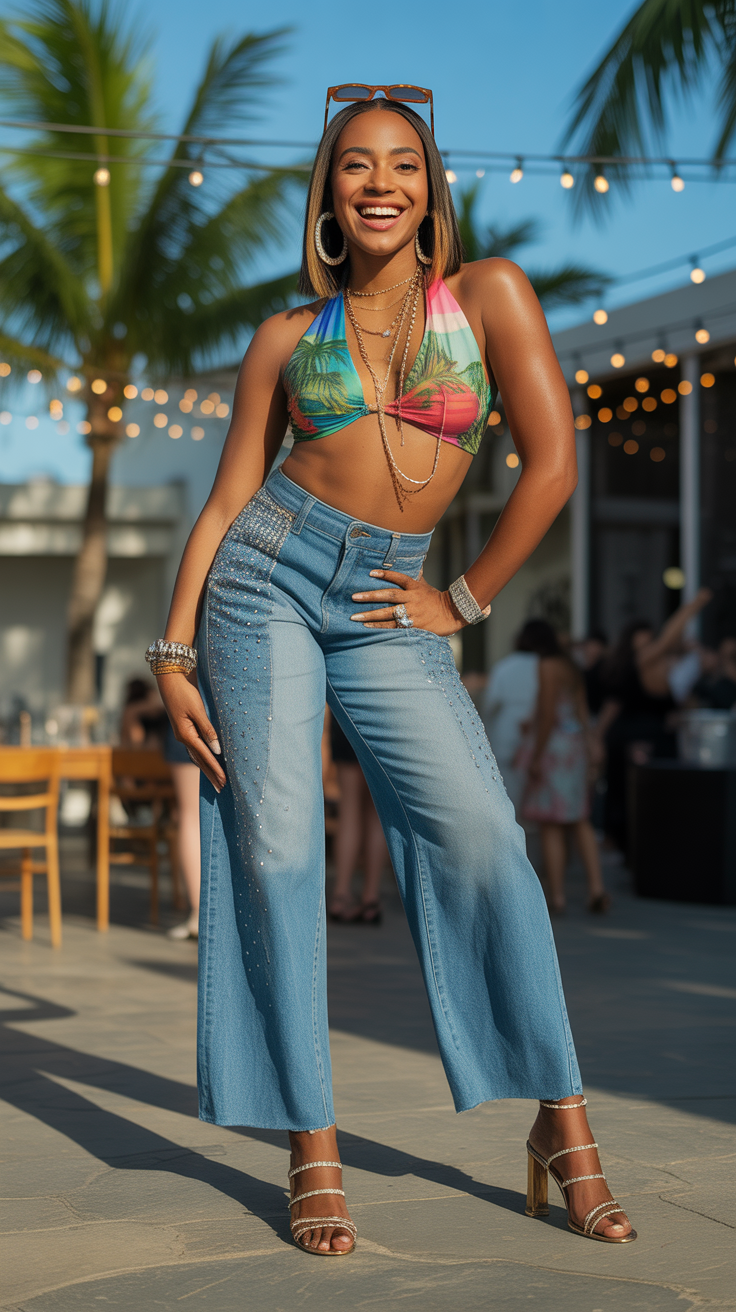 Summer 2000s Party Fits Black Women Loved